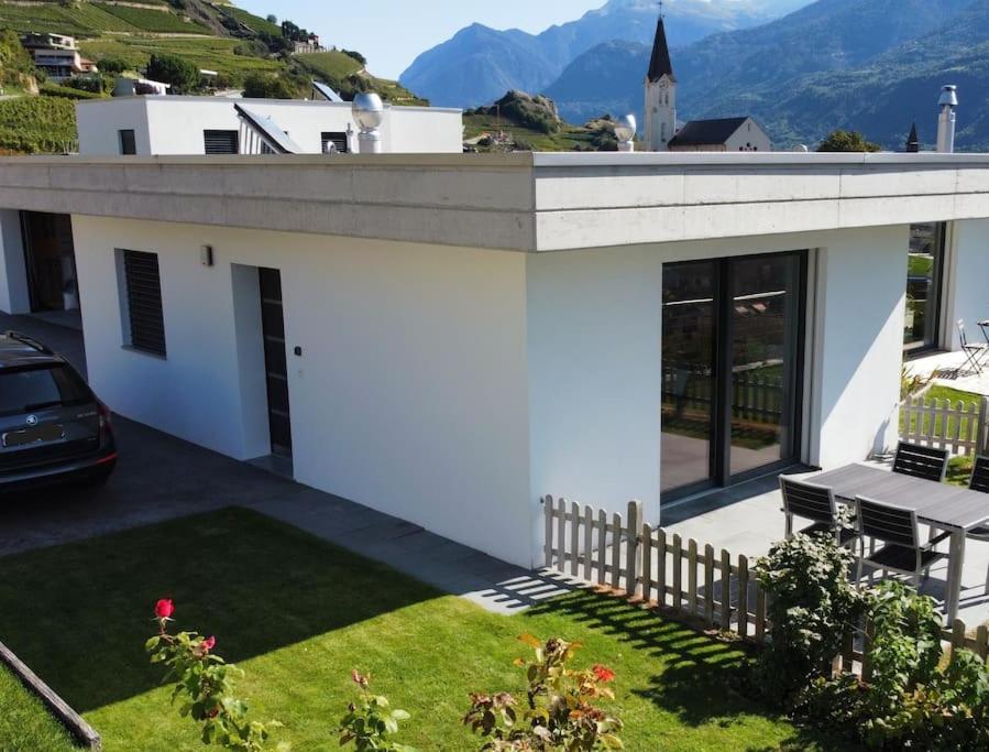 Ferienwohnung Vitis-Au Coeur Du Vignoble Valaisan Saint-Léonard Exterior foto